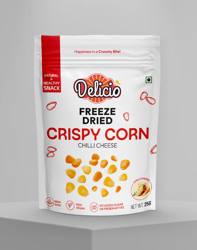 Freeze Dried Corn Chilli Cheese
